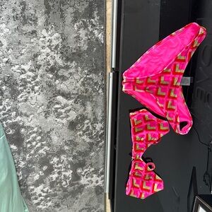 Triangl bikini small bottom xs top velour material